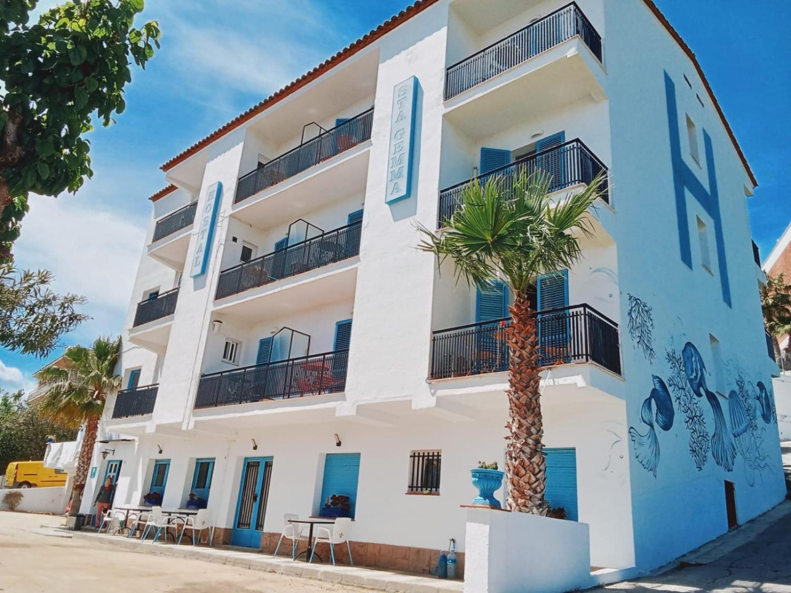Hostal Santa Gemma Sant Vicenç de Montalt Exterior foto